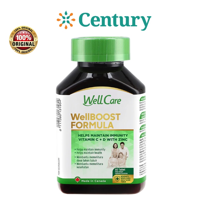 Wellcare Wellboost Formula ISI 60 Tablet / MULTIVITAMIN/ DAYA TAHAN TUBUH - Gambar 3