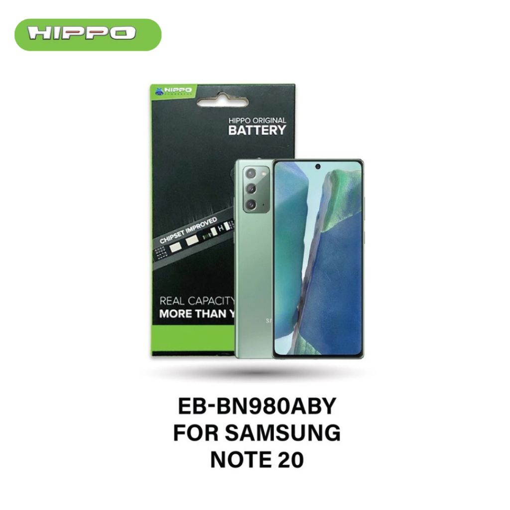 Hippo Baterai SAMSUNG N980 GALAXY NOTE 20 4300mAh Battery Batere Batrai Batre Original Cell Garansi resmi