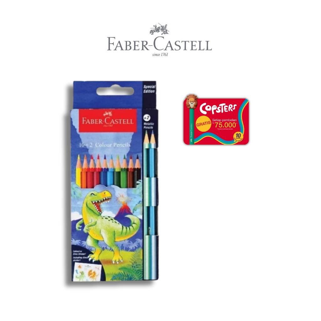 Faber-Castell Special Edition Dino Set - Gambar 3