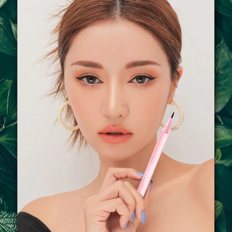 Eyeliner Pemula Ujung Tipis Pen Hitam Waterproof Tahan Lama Anti Luntur Spidol Makeup Mata Murah 009 950 951 - Gambar 2