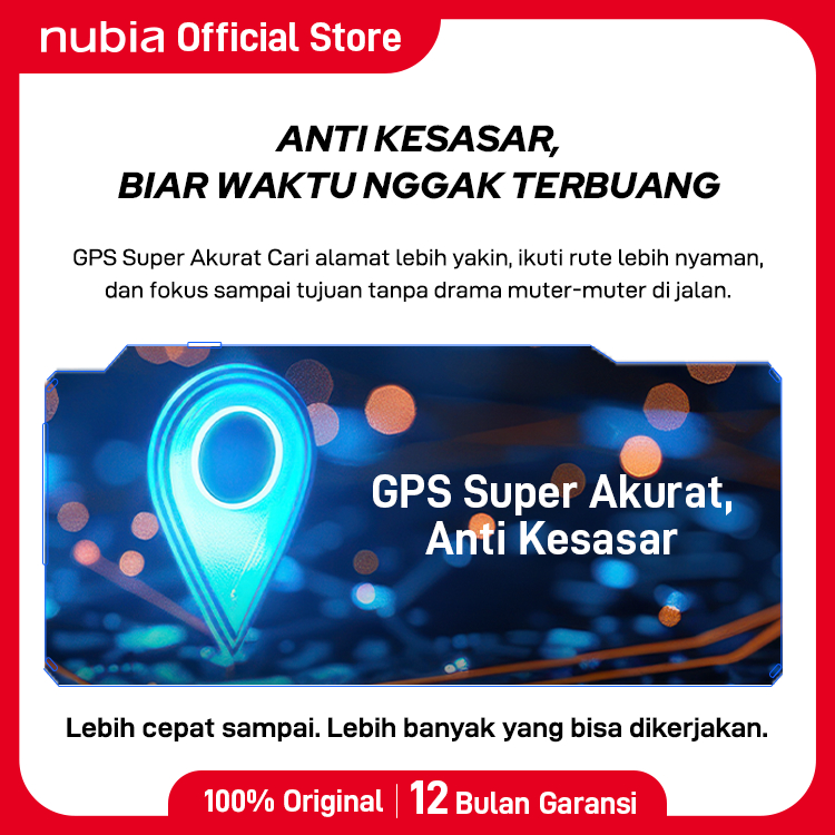 Handphone nubia V80 Max ROM 128 GB RAM 8 GB + 8 GB Smartphone Layar 6.9" HD 120Hz, Baterai 6000mAh Fast Charging GPS Turbo - Gambar 4