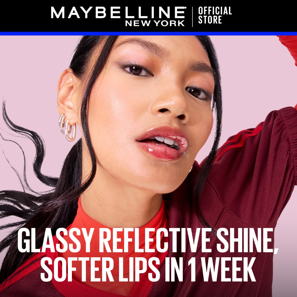 [ONLINE EXCLUSIVE] MAYBELLINE OFFICIAL LIFTER GEL LIP OIL GEL GLOSS 24H HYDRATION GLASSY BOUNCY SHINE 3D PLUMP LIPS NON-STICKY GLOSSY SOFTER LIPS 6 SCENTED SHADES - Gambar 3