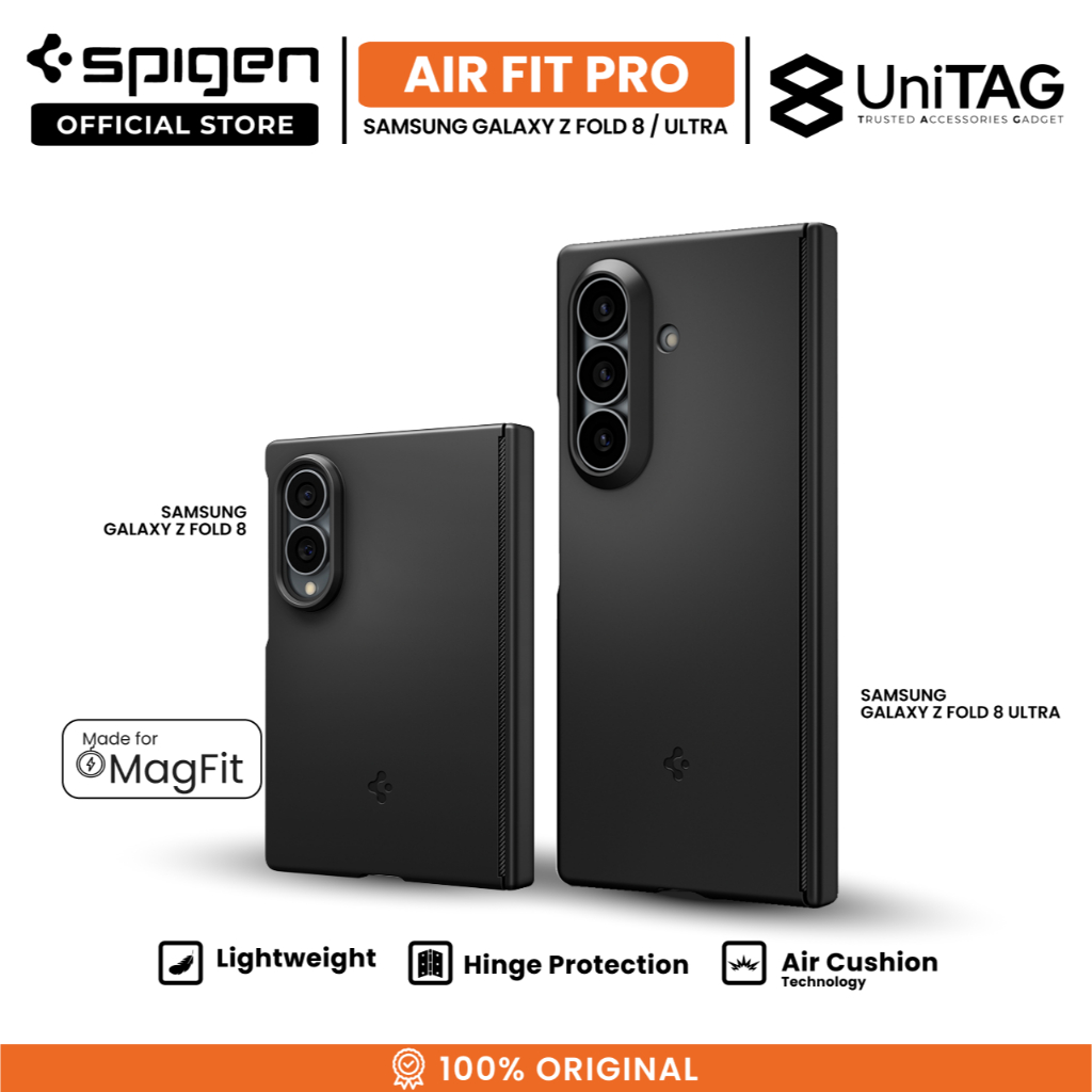 SPIGEN Case for Samsung Galaxy Z Fold 8 Ultra 7 Air Fit Pro Magfit Cover Hinge Protector Hardcase Casing