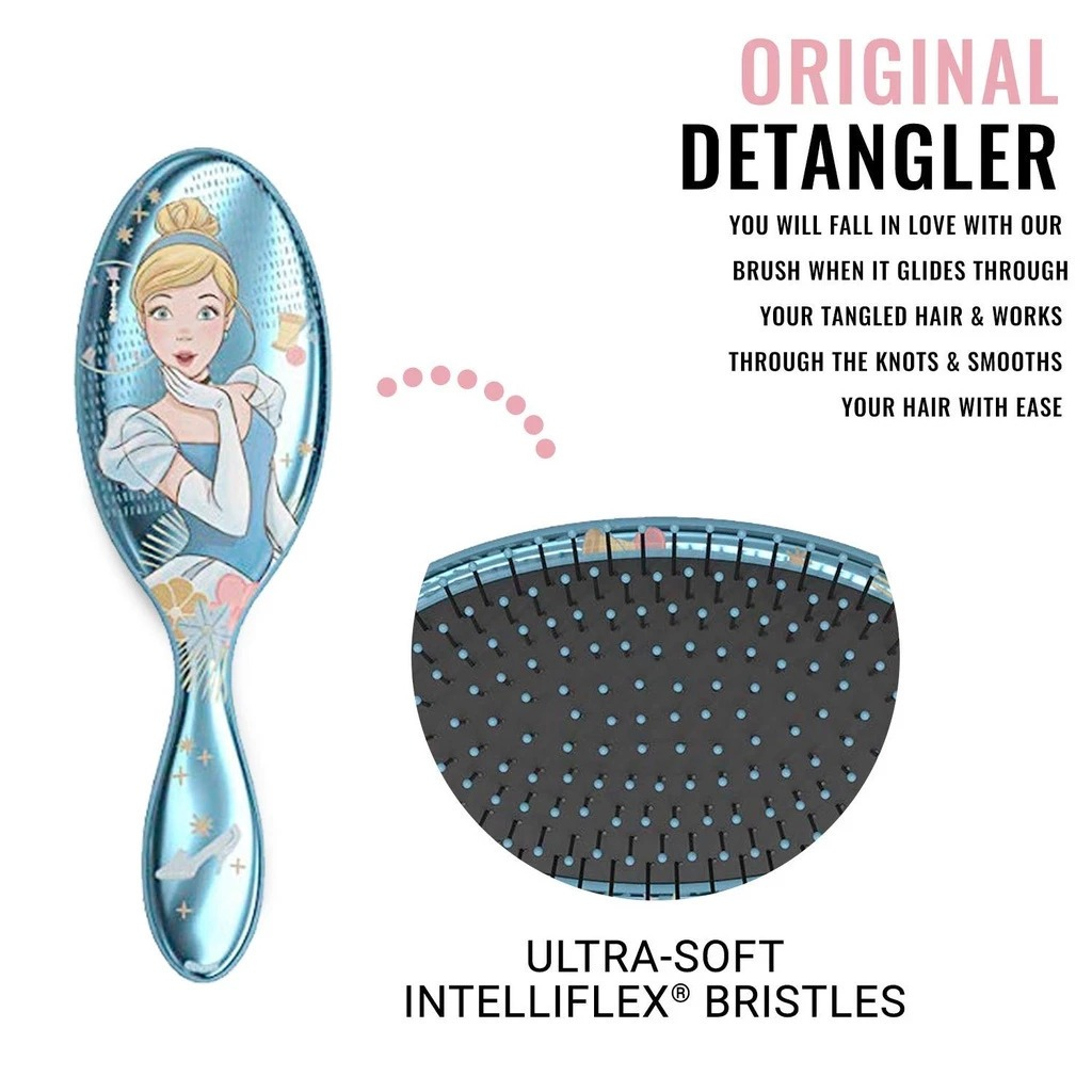 Wet Brush Sisir Anti Kusut Disney Princess Wholehearted Original Detangler - Gambar 4
