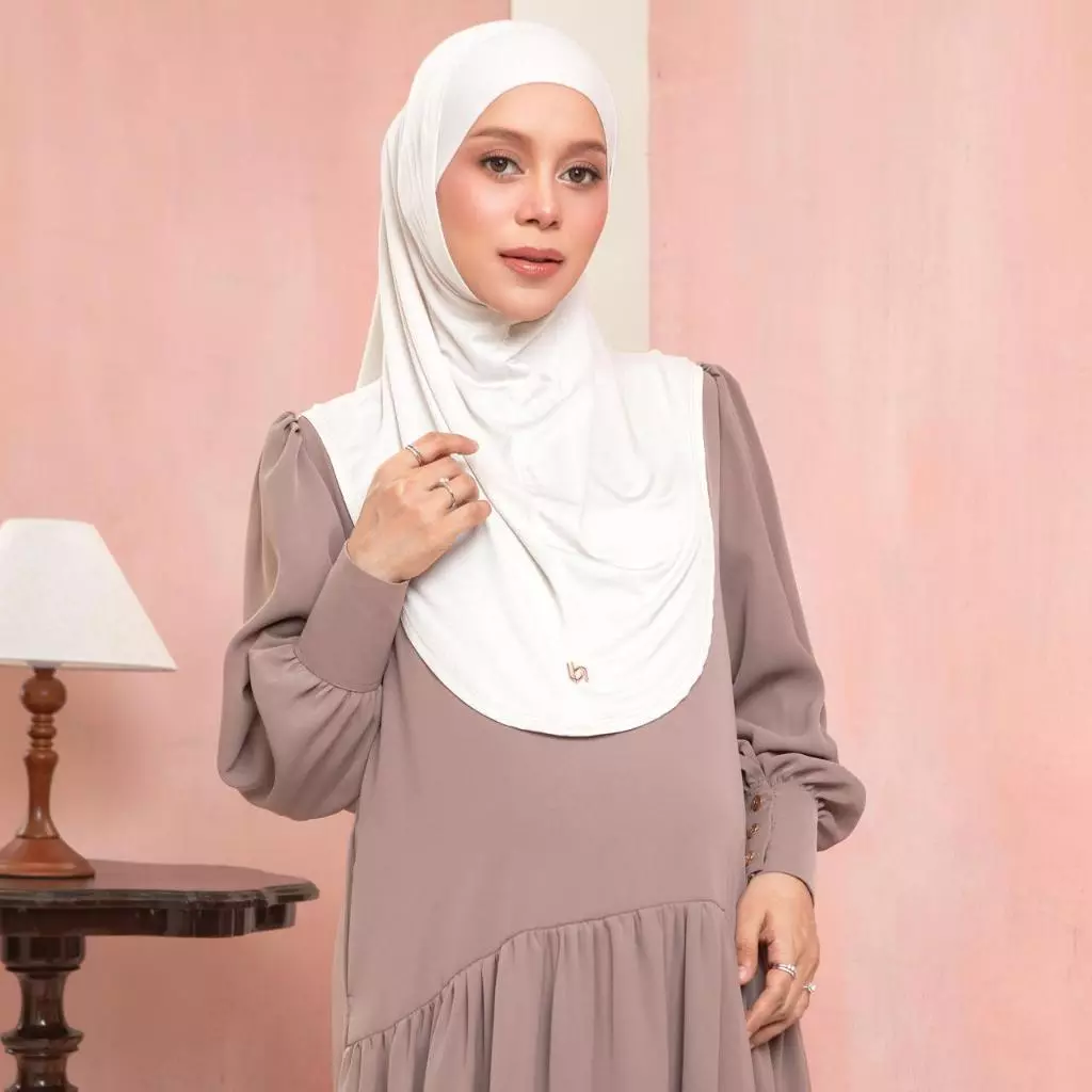 Lozy Hijab - Lesti Tencel Instan Lozy x Lesti (Hijab Instan Tali Bandana Bahan TENCEL™ Modal fibers)