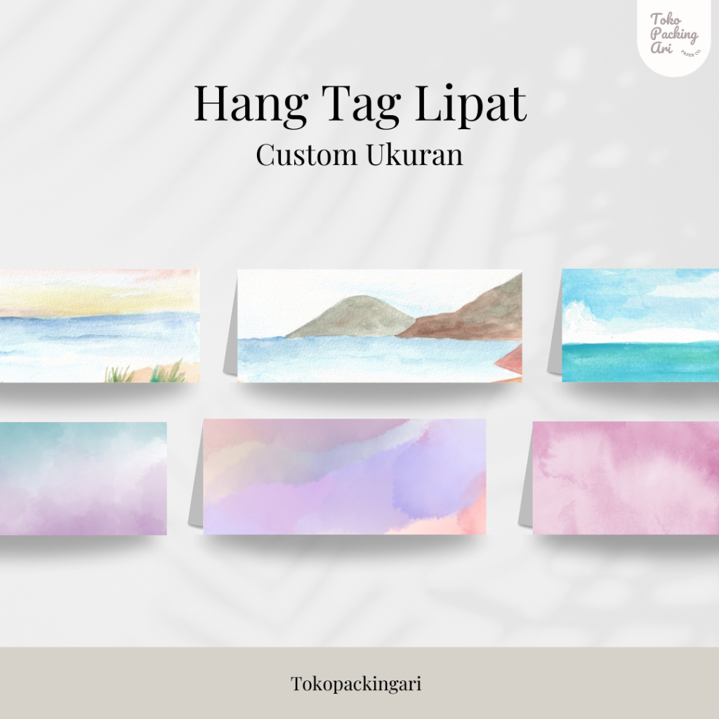 Hang Custom Size TopperTAG | Accessory Labels | Topper Bag | Shopee ...