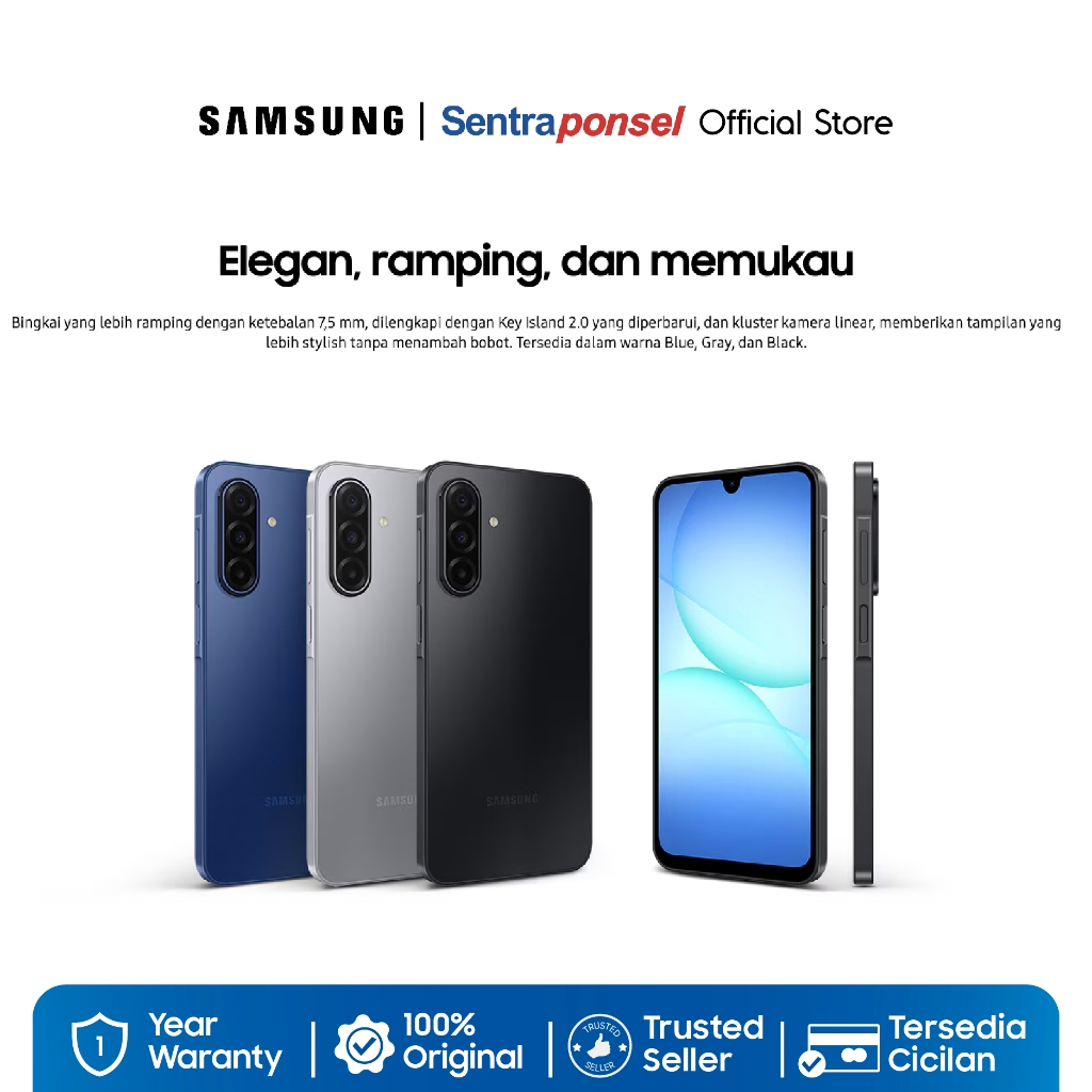 Galaxy A17 LTE / Galaxy A17 5G NFC 8/128GB 8GB/256GB Gratis Travel Adapter Samsung 25W - Garansi Resmi Samsung Indonesia - Gambar 3