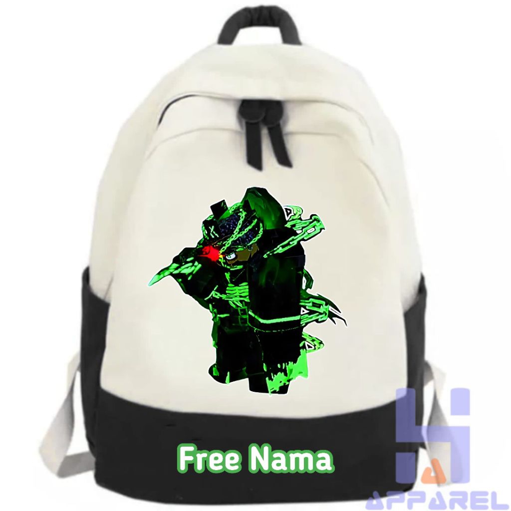 HACKLORD SHEDLETSKY FORSAKEN ROBLOX CHARACTER CHILDREN'S BACKPACK FREE ...