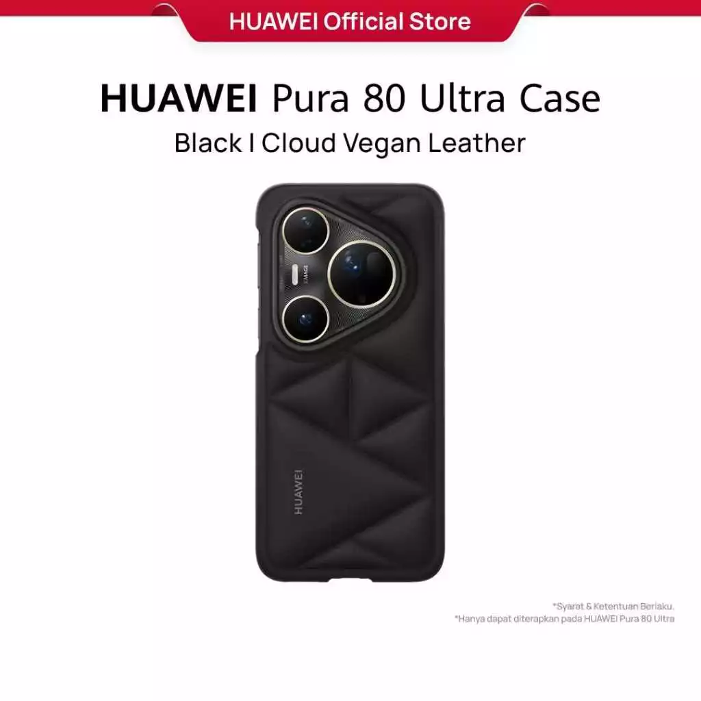 HUAWEI Pura 80 Series Vegan Leather Case - Gambar 3