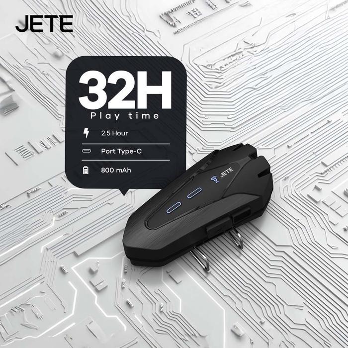 JETE RH1 / Helmet Headset Bluetooth 5.4 IPX6 Helm Motor with Microphone - Garansi Resmi - Gambar 4