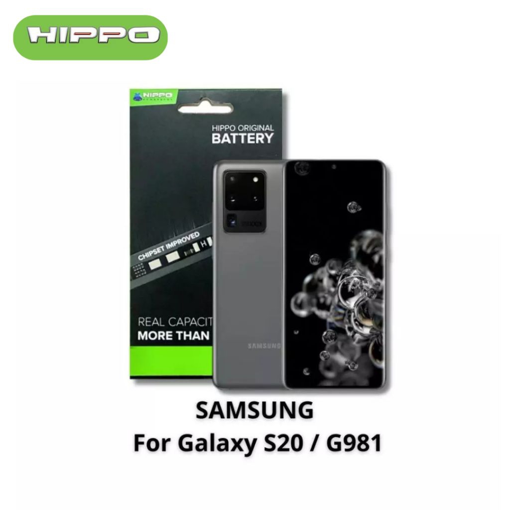 Hippo Baterai Samsung Galaxy S20 / G981 4000MAH Original Cell Battery Batere Batre Batrai