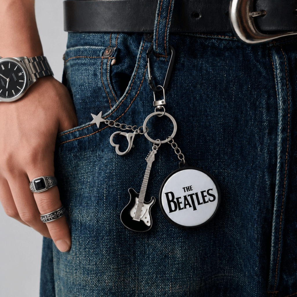 Genz Carabiner Keychain Gantungan Aesthetic Band Gantungan Kunci Kalcer Aksesoris Band foto 2