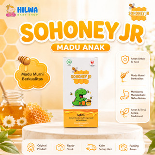 Sohoney Jr 175gr - Herbal Honey for Children's Appetite Bpom ...