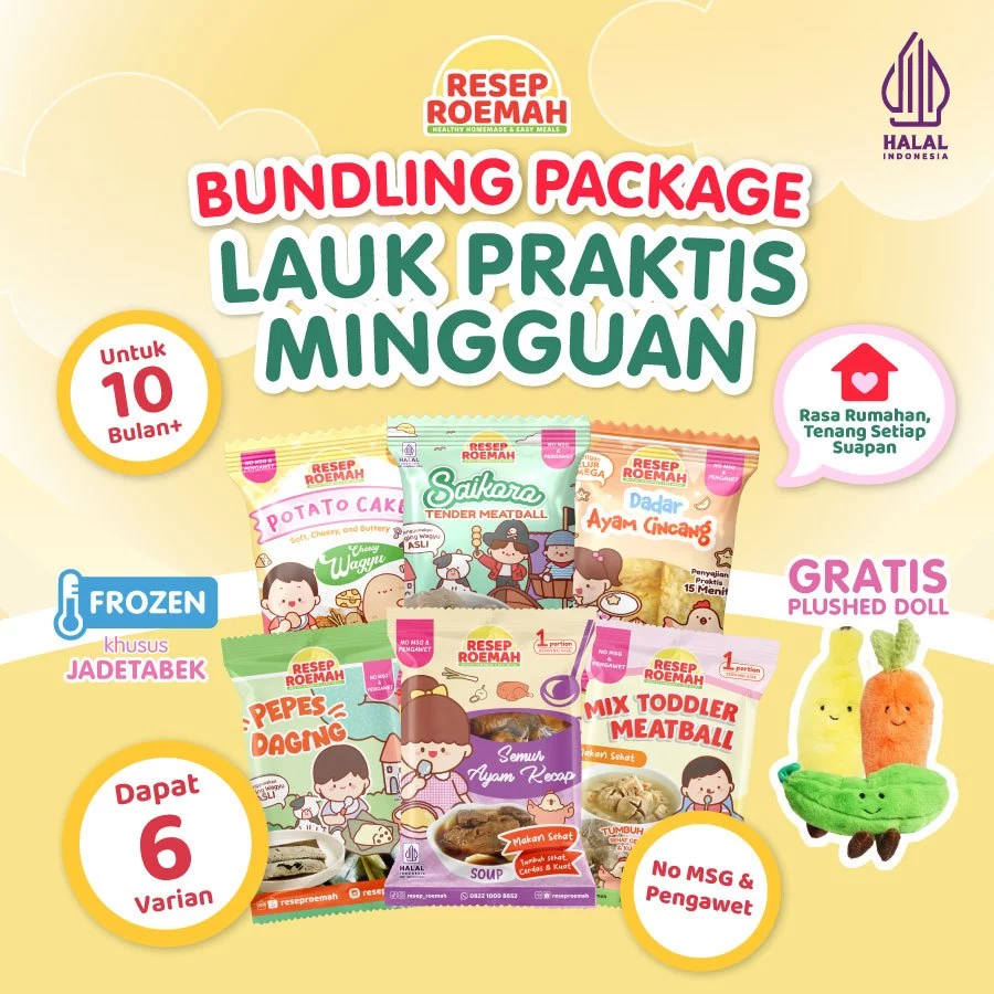 Bundling Lauk MPASI Frozen Praktis Mingguan