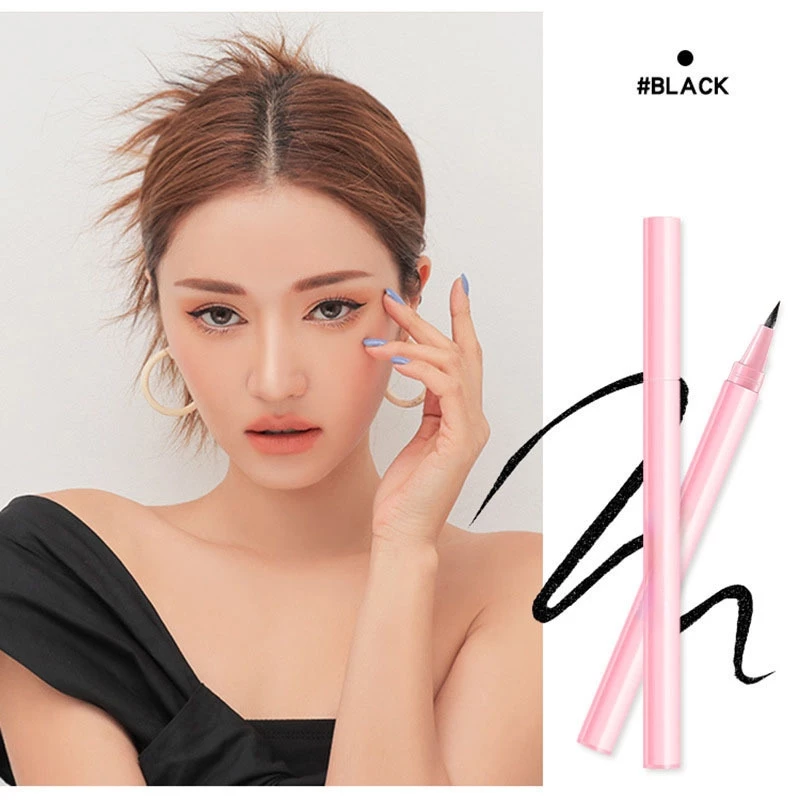 Eyeliner Pemula Ujung Tipis Pen Hitam Waterproof Tahan Lama Anti Luntur Spidol Makeup Mata Murah 009 950 951 - Gambar 3