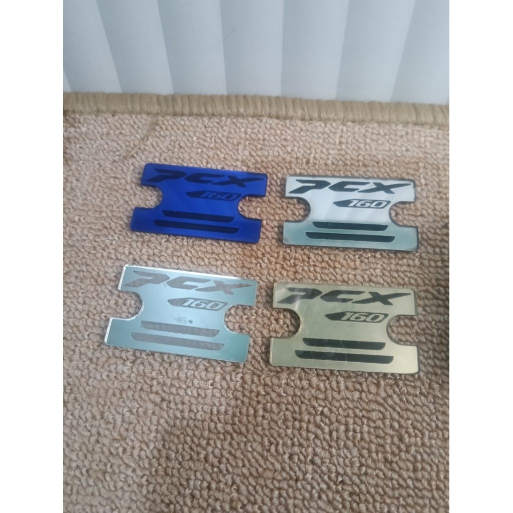 EMBLEM TUTUP REM PCX 160 AKRILIK - Gambar 3