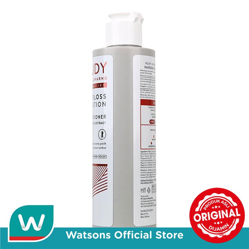 Rudy Hadisuwarno Hairloss Solution Conditioner 200ml - Gambar 4