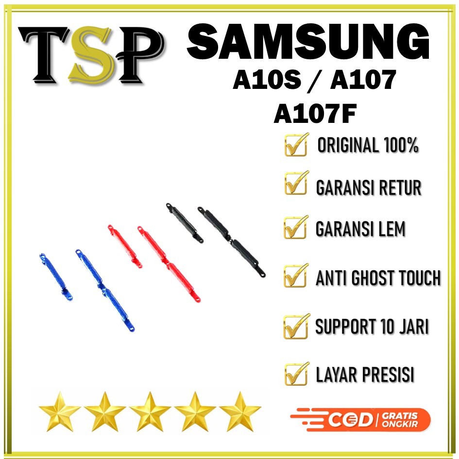 TOMBOL LUAR ON / OFF + VOLUME SAMSUNG A10S / A107 / A107F ORIGINAL 100% COMPLETE