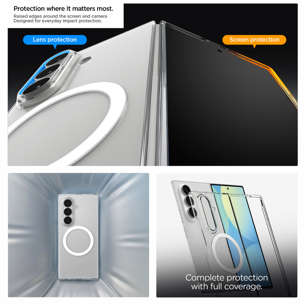 SPIGEN Case for Samsung Galaxy Z Fold 8 Ultra 7 6 5 4 Air Skin Magfit Hardcase Slim Anti Scratch Matte Cover Casing - Gambar 3
