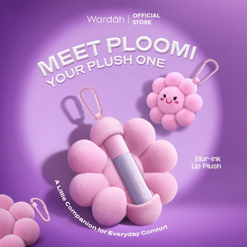 NEW! WARDAH Blur-Ink Lip Plush Lip Tint Matte - Korean Makeup Healthy Matte Finish - Velvet Lip - 8H Longlasting - High Coverage - Non-drying Lipstick Lip gloss Lipstik Liptin Lip Cream Lipcream Lip Stain - Vegan - Cruelty Free - Makeup - Gambar 3