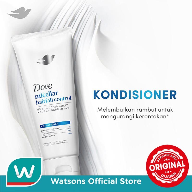Dove Conditioner Micellar Hairfall Control 290ml - Gambar 2