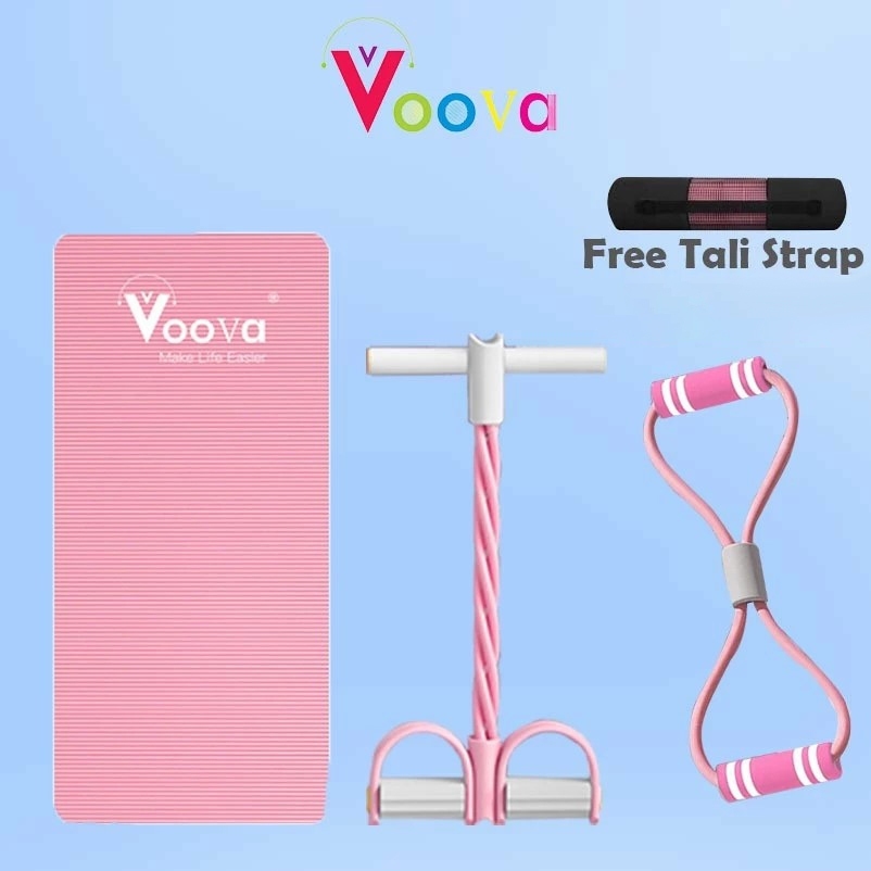 VOOVA Yoga Set Matras Tummy Trimmer Anti-Slip