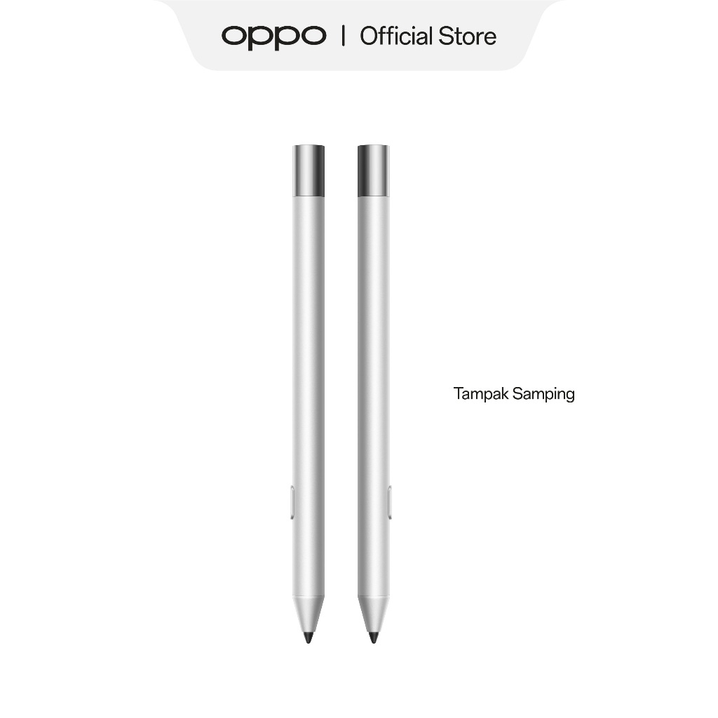 OPPO Pad Air Life Smart Stylus Pen MLJ002 Silver UN - Gambar 3