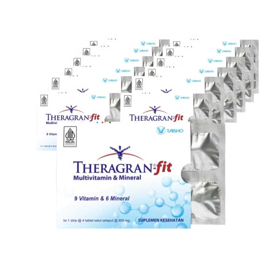 Theragran-fit 4's / Suplemen / Vitamin / Daya Tahan Tubuh / Multivitamin / Corona - Gambar 3