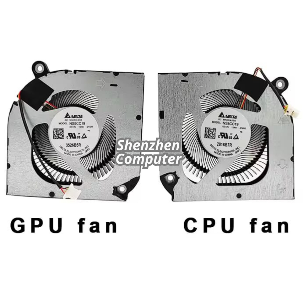 CPU GPU Fan Cooler Radiator Acer Nitro 16 AN16-51 new original Internal ...
