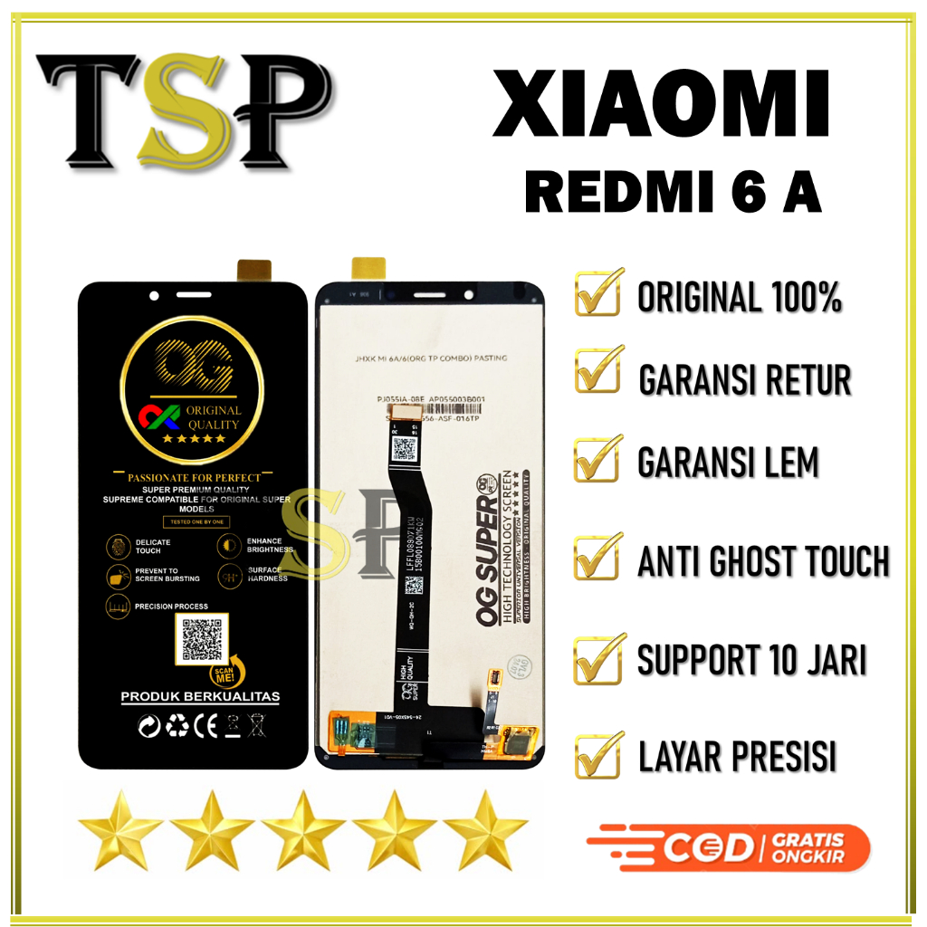 ORIGINAL 100%  LCD XIAOMI REDMI  6A LCD ORIGINAL 100%