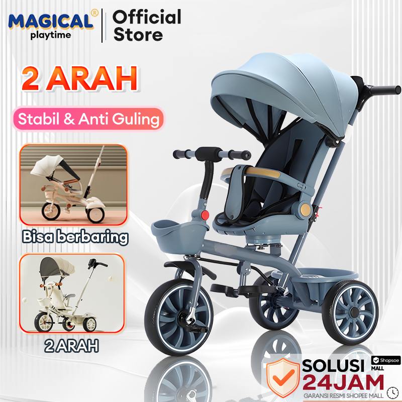 Magical Playtime Sepeda Anak 3 In 1 Aman Usia 1-8 Tahun