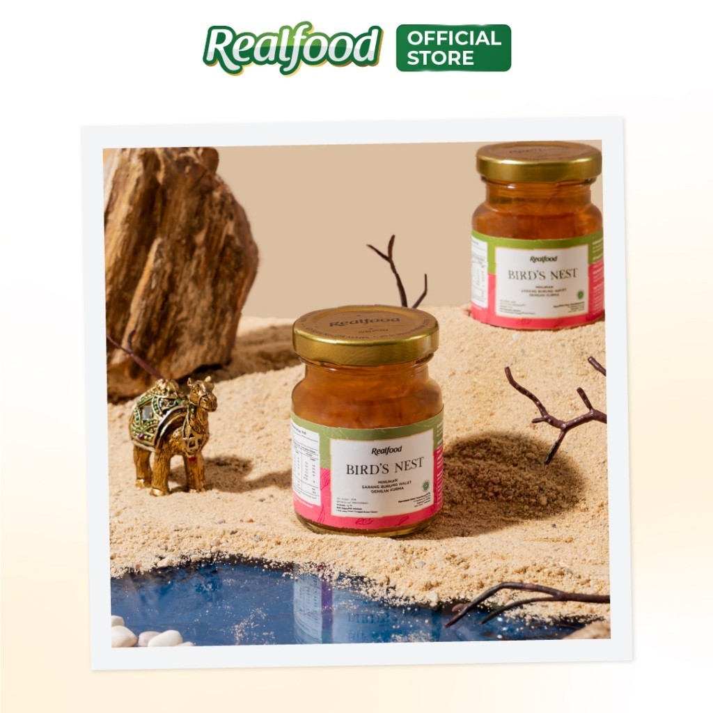 [SPECIAL 9.9 MEGA DEALS] Realfood Forever Glow / Minuman Sarang Burung Walet / Beauty Drink / EGF / Sialic Acid / Ekstrak Kurma / Kolagen / Glowing Skin / Skin Moisture / Imun Harian / Energi Harian / Daily Wellness / Bird Nest Drink - Gambar 4