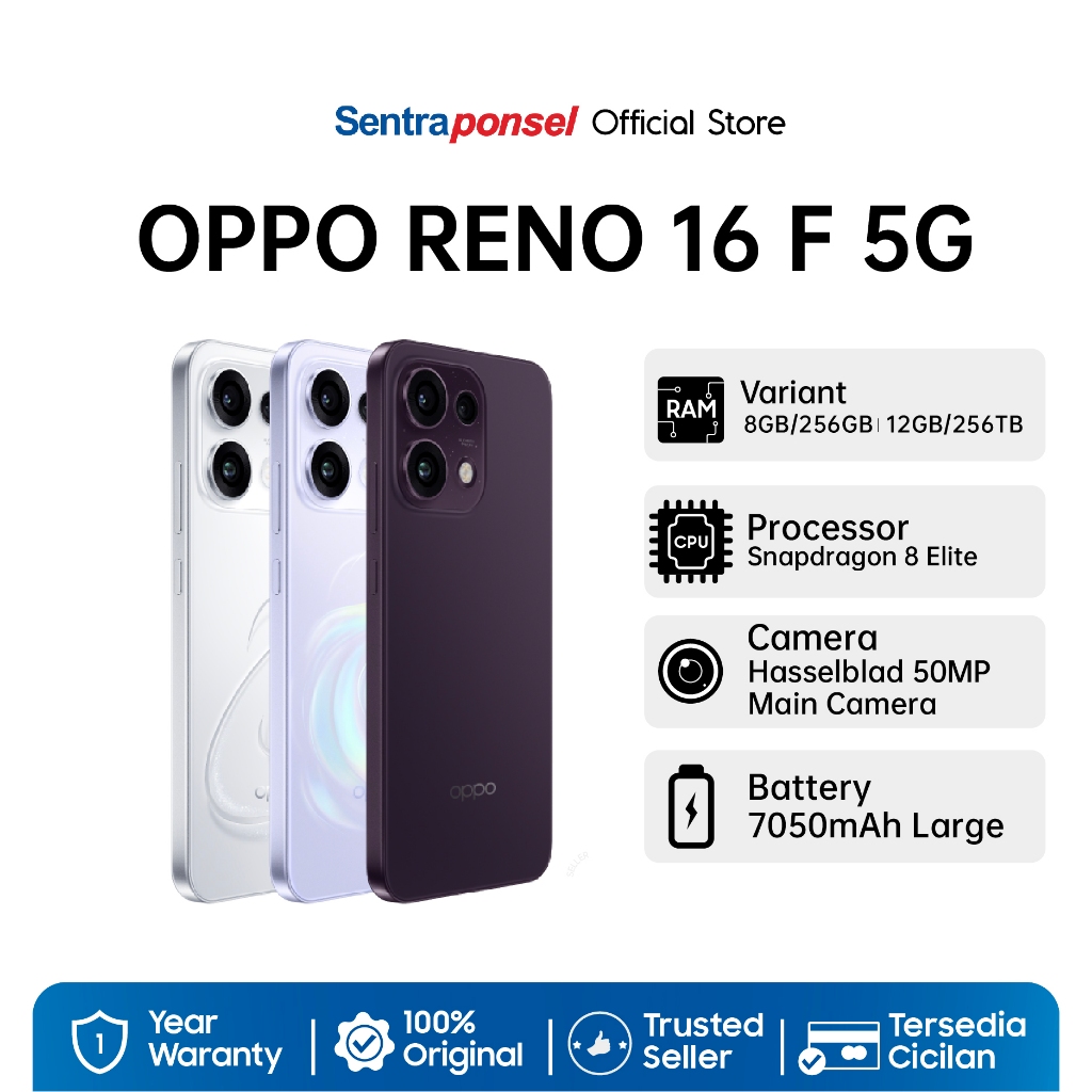 OPPO RENO 16 F 5G 8GB/128GB 8GB/256GB