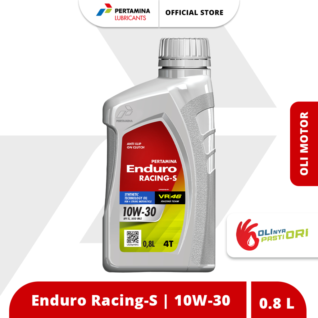 PERTAMINA Enduro 4T Racing Series [ Oli Motor 0.8 L & 1 L ]