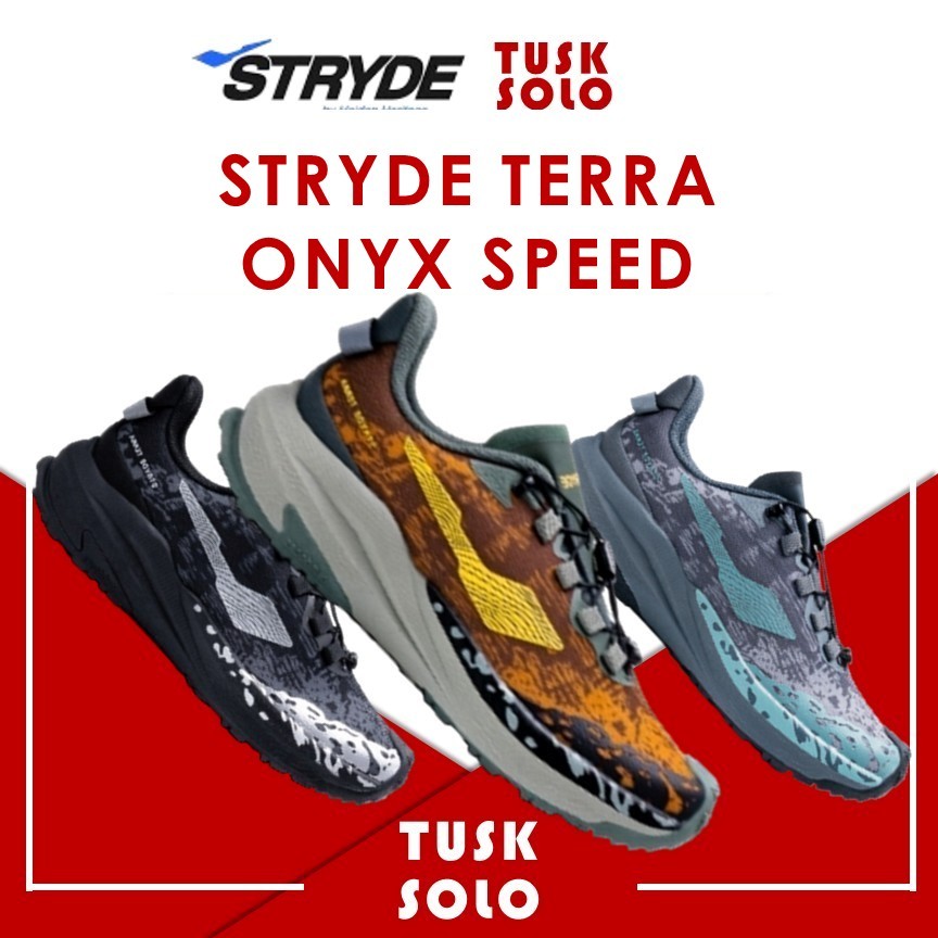 Heiden Heritage Stryde Terra Onyx Speed Sneakers for Mountain Running ...