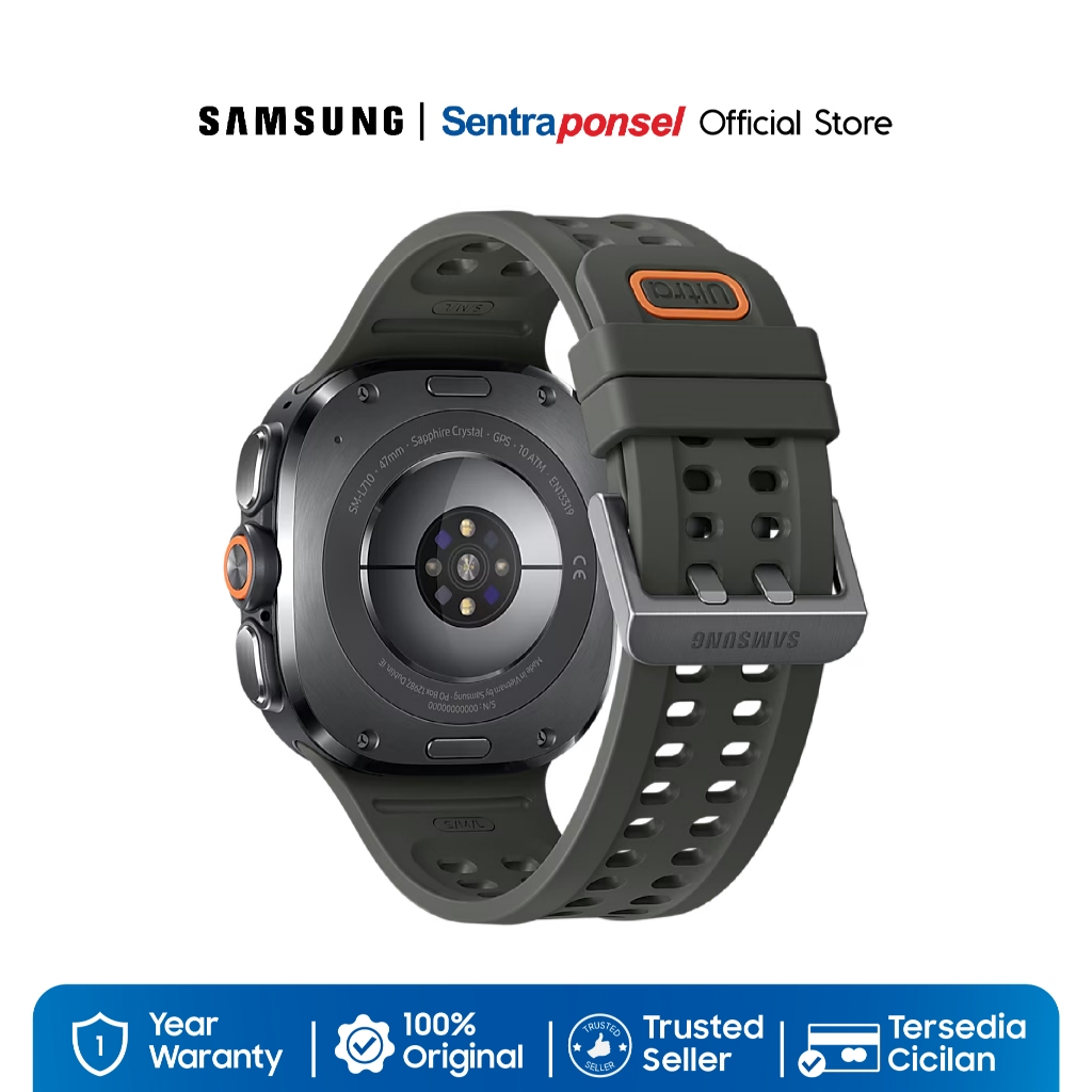 Samsung Watch Ultra 2 47mm Qualcomm SW6100 (5-core, 3nm) 800mAh 64GB / Garansi Resmi SEIN 1 Tahun - Gambar 4