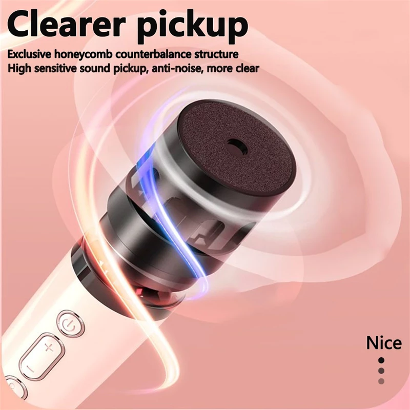 Speaker Bluetooth K12 Karaoke Mini Portable Suara Jernih Bisa Karaoke Daya Tahan Baterai Lama - Gambar 4