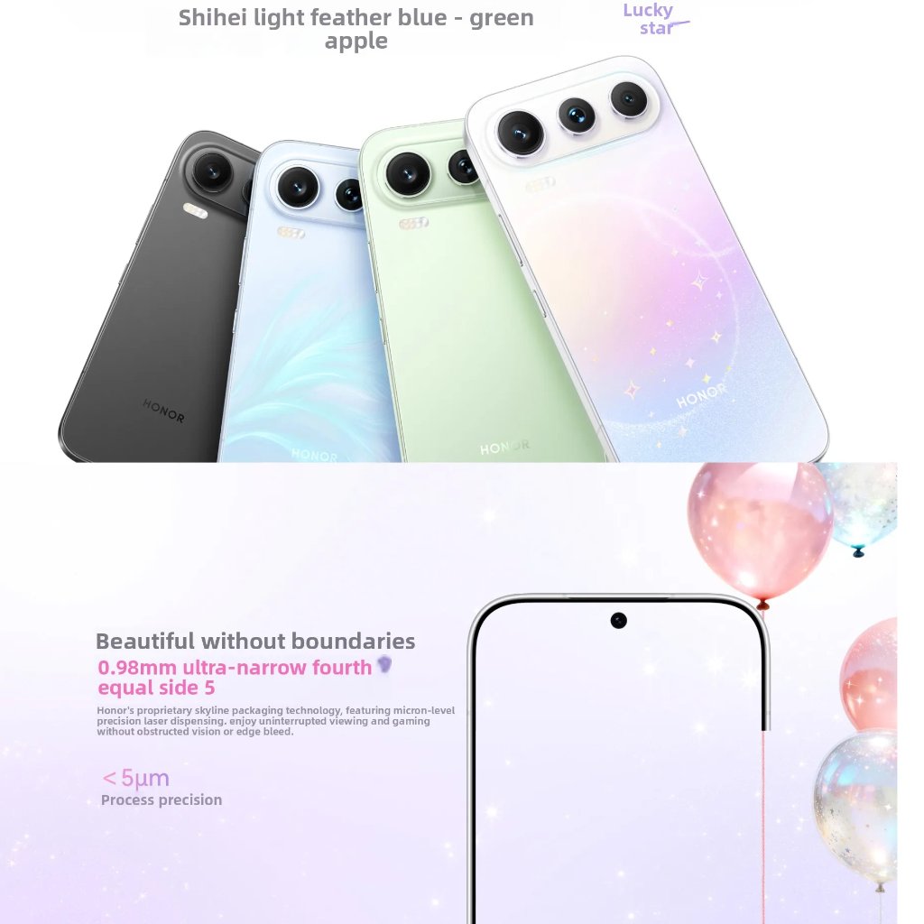 Honor 600 Pro 5G 6.57''AMOLED 120HZ Dimensity 8550 8000mAh 80W 200MP Main Camera - Gambar 2