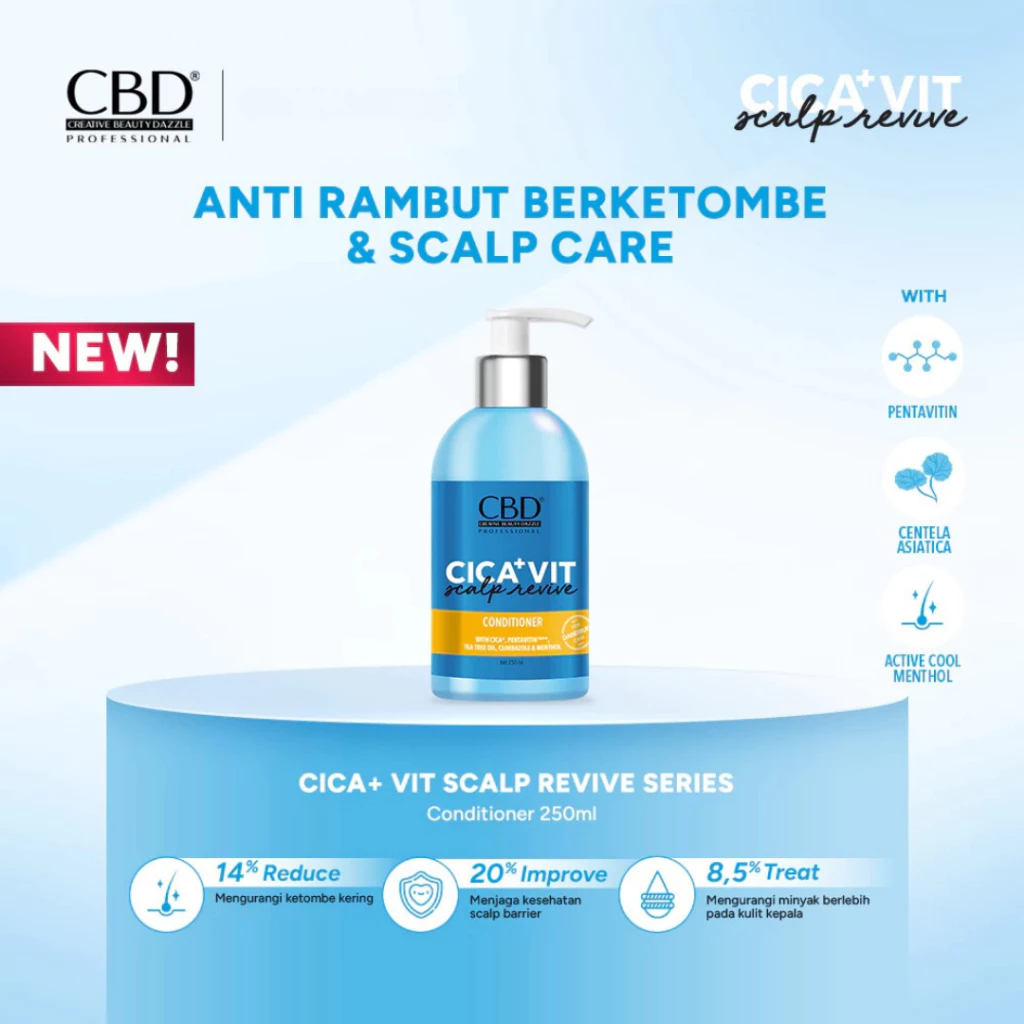 CBD Conditioner 250ML All Series Hair Care Perawatan Rambut / Distributor Cream Ori - Gambar 4