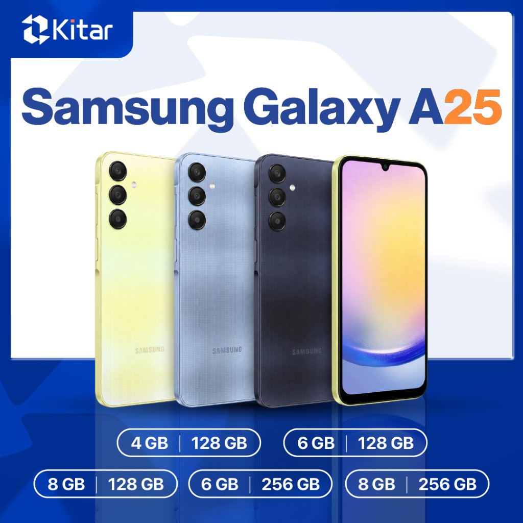Samsung A25 Second Resmi ex SEIN Beacukai IMEI Permanen 100% Original FULLSET 128GB 256GB - Gambar 2