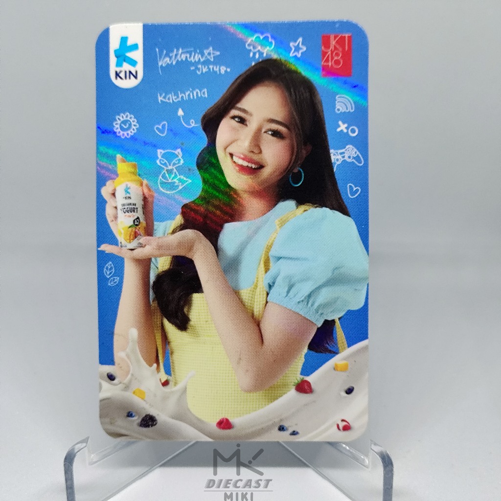 KATHRINA PHOTOCARD BOTTLE JKT48 X KIN YOGURT COLLECTIBLE LIMITED ...