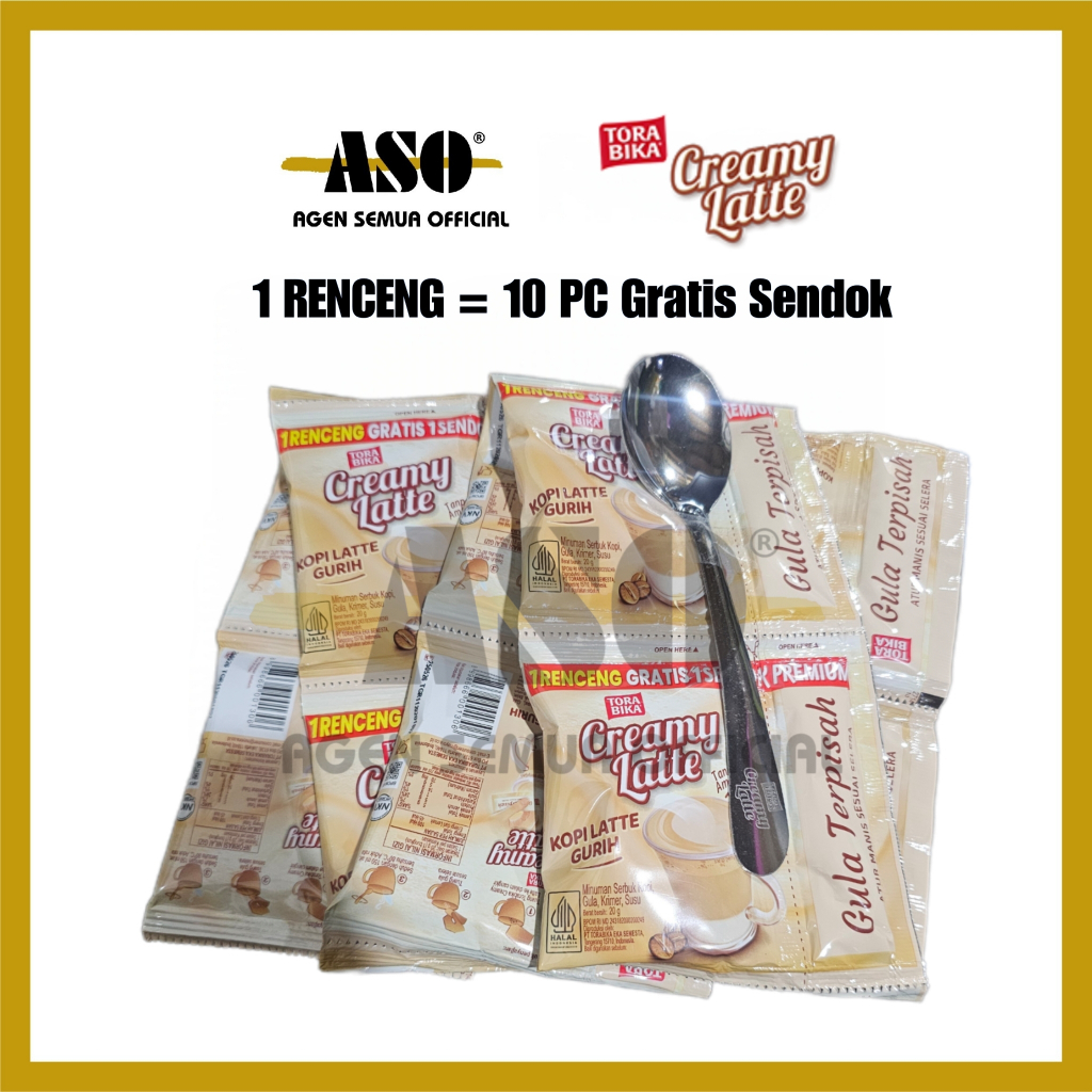 Kopi TORABIKA CREAMY LATTE 25gr Renceng PROMO !!!! - Gambar 3