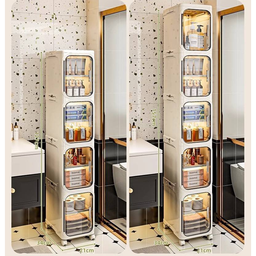 Storage Rack / Kitchen Rack Transparent Plastic Stacking Rack Plastic ...