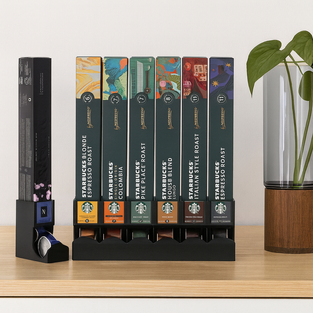 NESPRESSO Capsule Dispenser Holder Stand Tower Coffee Rack Coffee Box ...
