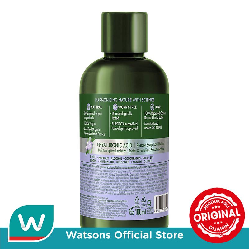 Naturals by Watsons Lavender Balancing Conditioner 100ml - Gambar 3