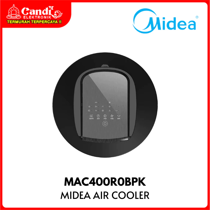MIDEA Air Cooler Kapasitas Tangki 4 Liter Tower Fan MAC400R0BPK - Gambar 4