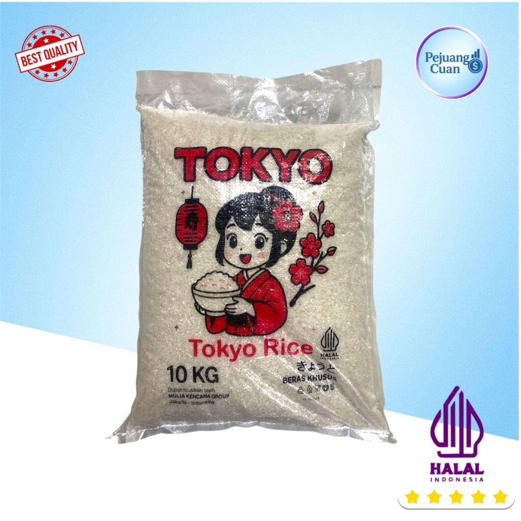TOKYO 10 KG JAPONICA RICE/ SUSHI RICE/ | JAPANESE RICE LIKE KOSHIHIKARI ...