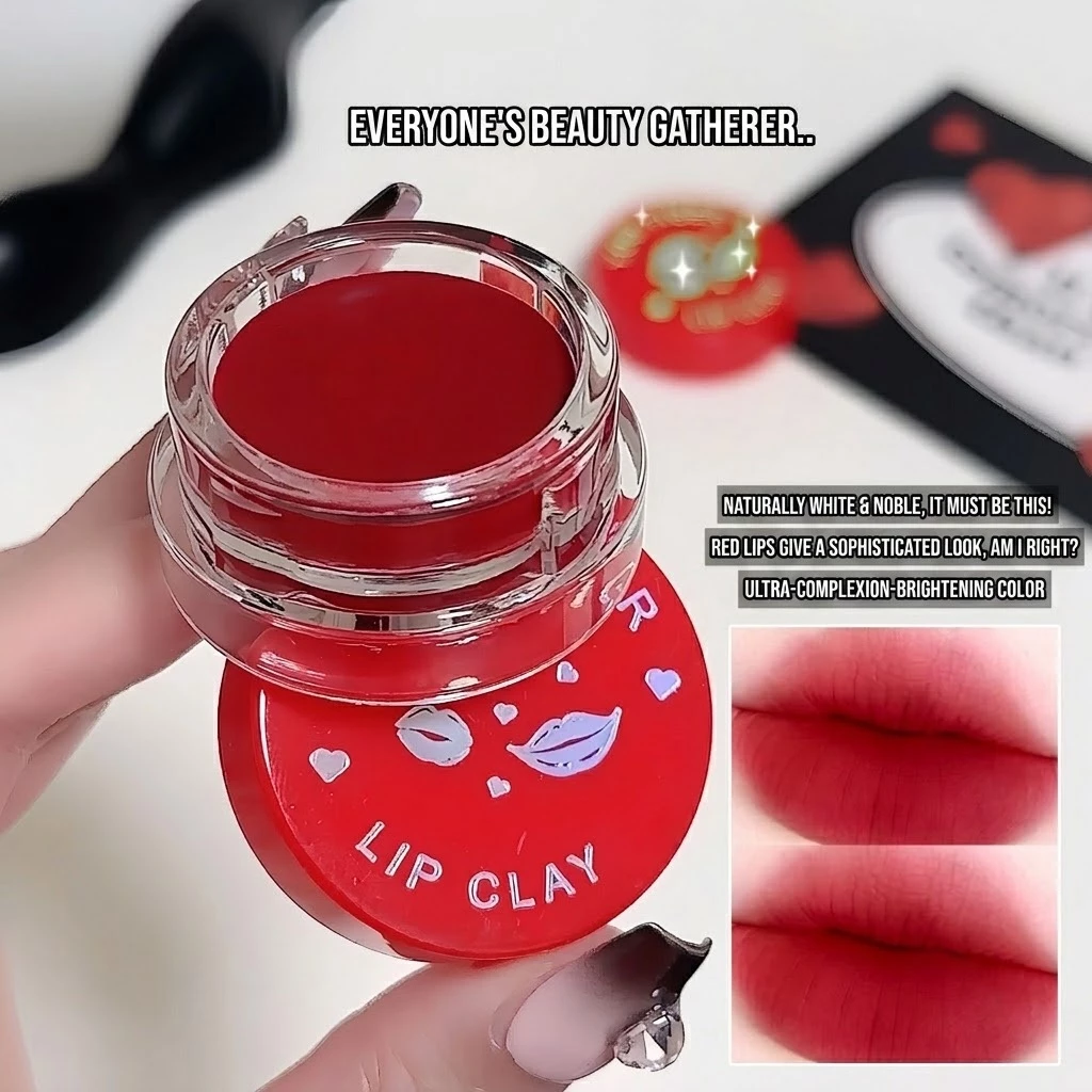 GROSIR 12 Pcs YOO TIGER Jelly Canned Lip Mud Lip Glaze Matte Whitening Lipstick Non Stick Cup Tahan Lama 285 - Gambar 4
