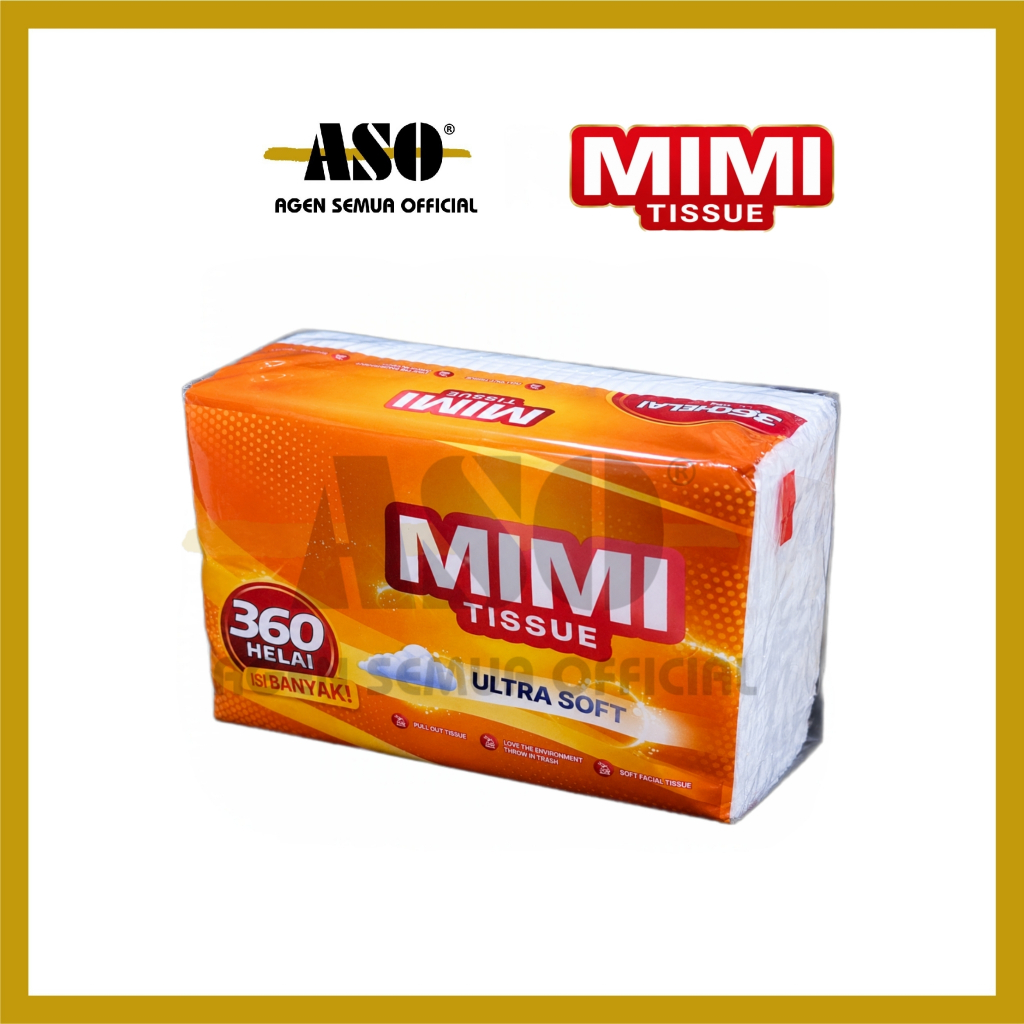 Tisu Tissue MIMI 360 helai Facial tissue 2ply tisu wajah PROMO !!!