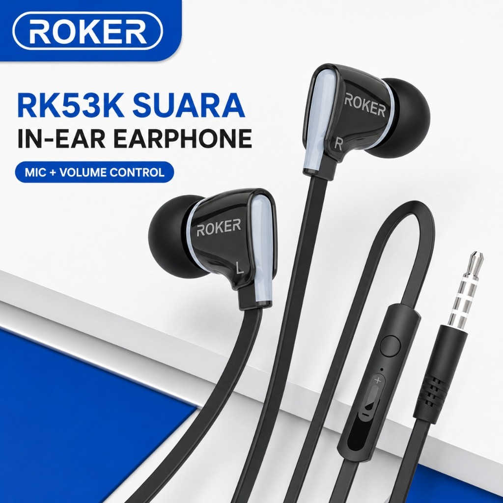 Handsfree / Earphone Roker Suara